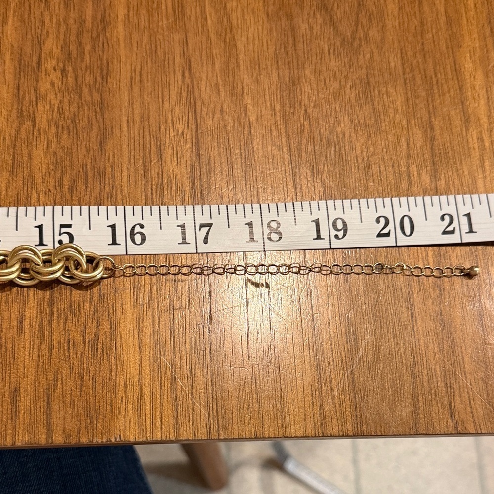 Gold and Black Charm Necklace - Picture 2 of 6
